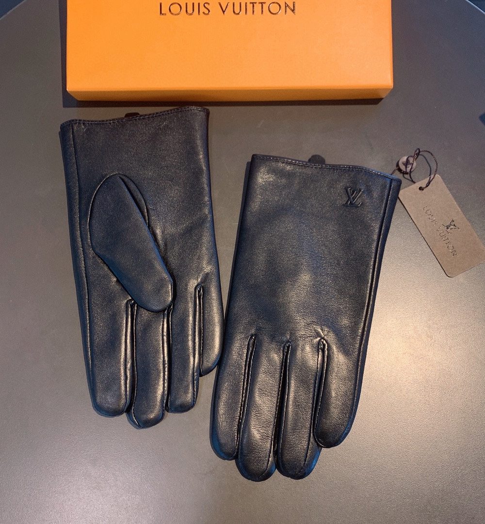 Louis Vuitton Gloves In Black