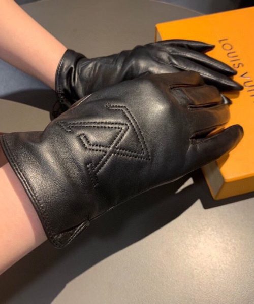 Louis Vuitton Gloves In Black