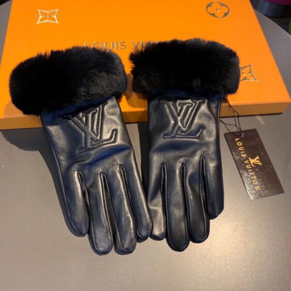 Louis Vuitton Gloves In Black