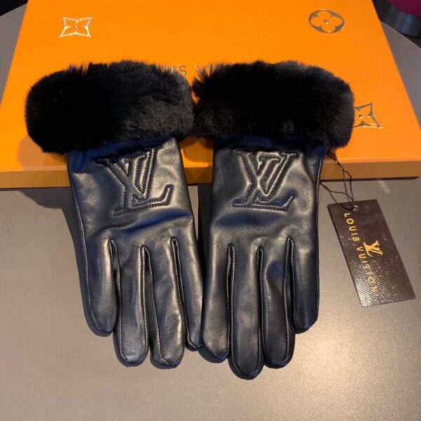 Louis Vuitton Gloves In Black
