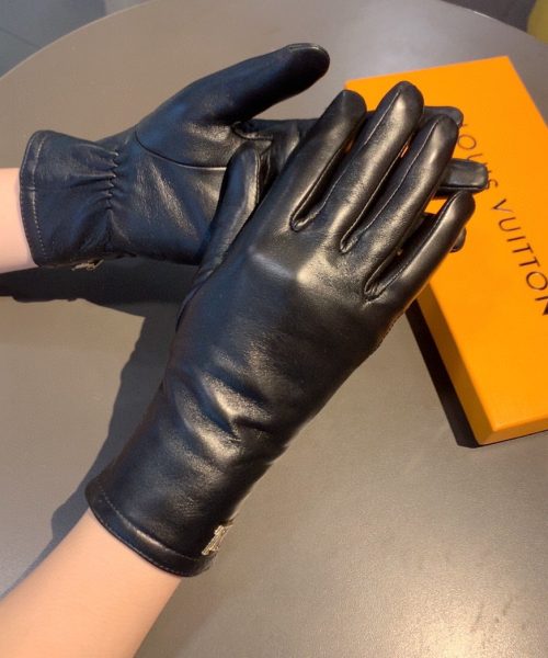 Louis Vuitton Gloves In Black