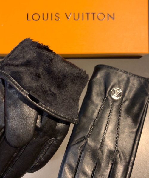 Louis Vuitton Gloves In Black