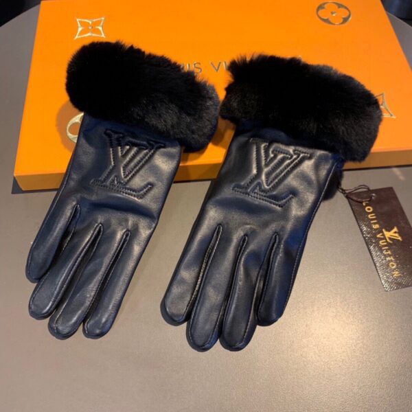 Louis Vuitton Gloves In Black