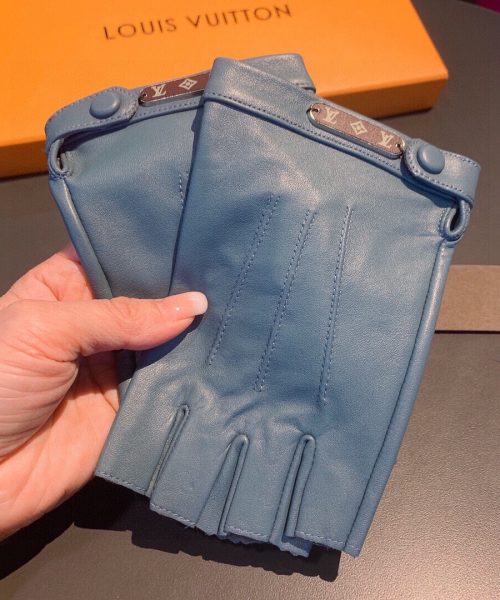 Louis Vuitton Gloves In Blue