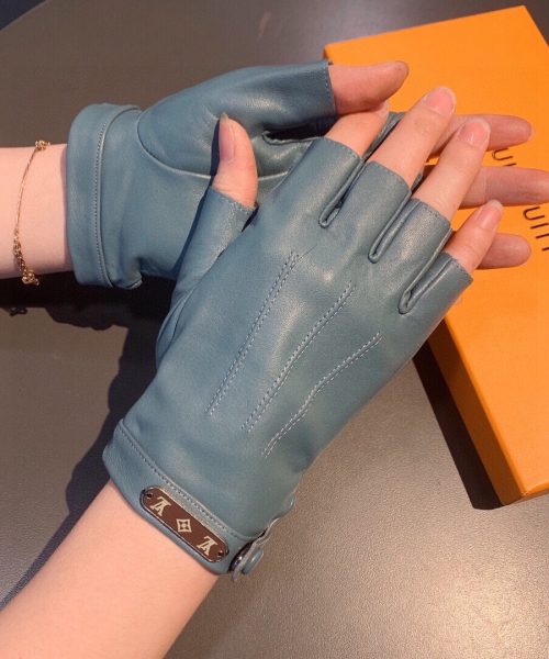 Louis Vuitton Gloves In Blue