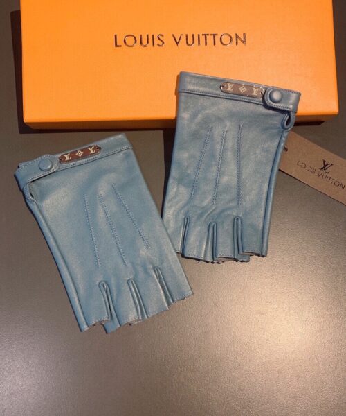 Louis Vuitton Gloves In Blue