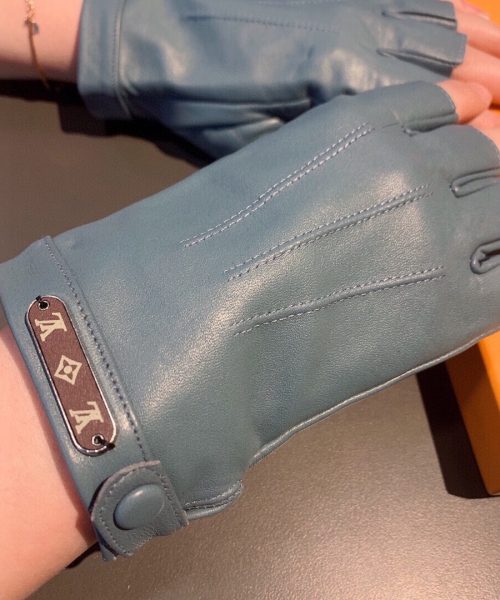 Louis Vuitton Gloves In Blue