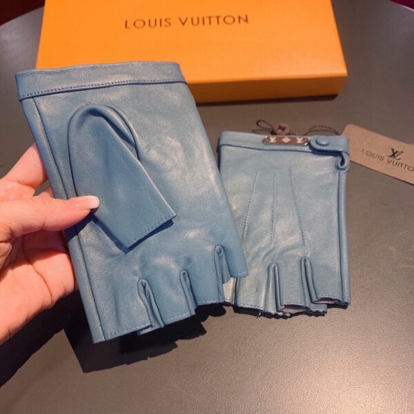 Louis Vuitton Gloves In Blue