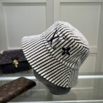 Louis Vuitton Graphical Bucket Hat White LV Cap