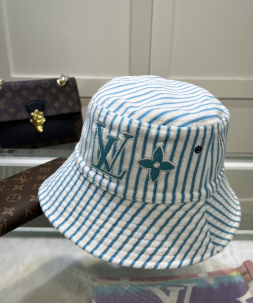 Louis Vuitton Graphical Bucket Hat White LV Cap