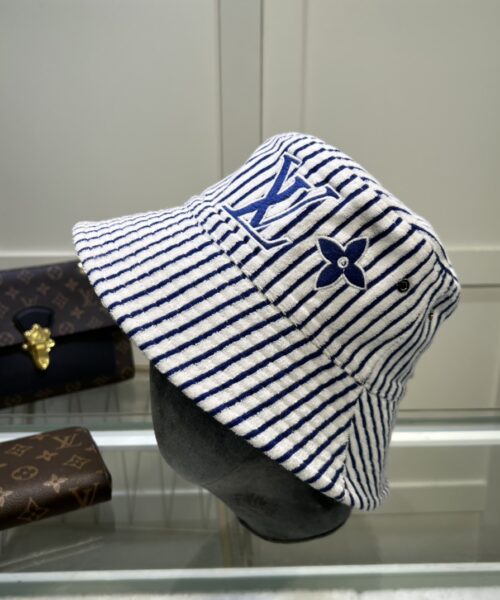 Louis Vuitton Graphical Bucket Hat White LV Cap M77622