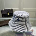 Louis Vuitton Graphical Bucket Hat White LV Cap M77622