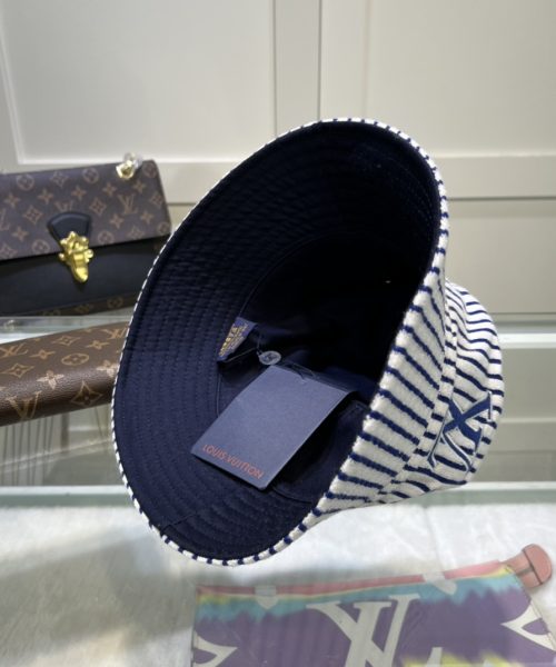 Louis Vuitton Graphical Bucket Hat White LV Cap M77622
