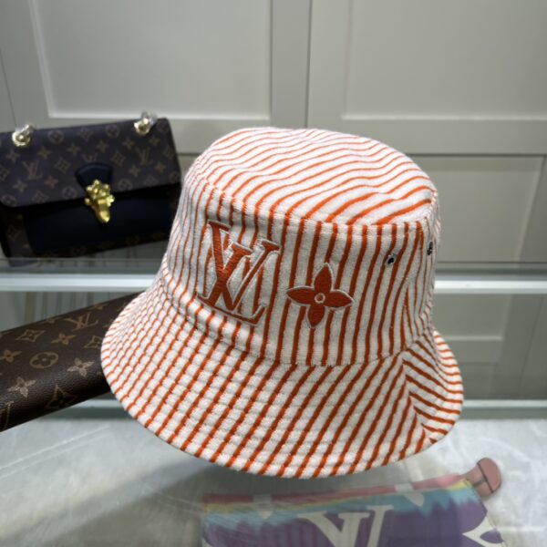Louis Vuitton Graphical Bucket Hat White LV Cap