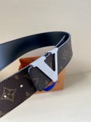 1:1 Replica Louis Vuitton Iconic Reversible LV Belt Brown LV Women Belt