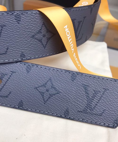 1:1 Replica Louis Vuitton Initiales Reversible LV Belt Monogram Eclipse LV Women Belt