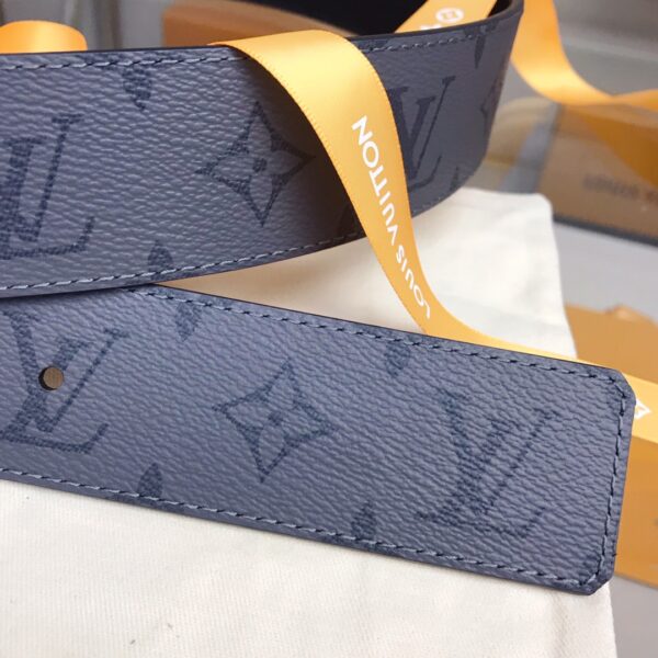 1:1 Replica Louis Vuitton Initiales Reversible LV Belt Monogram Eclipse LV Women Belt