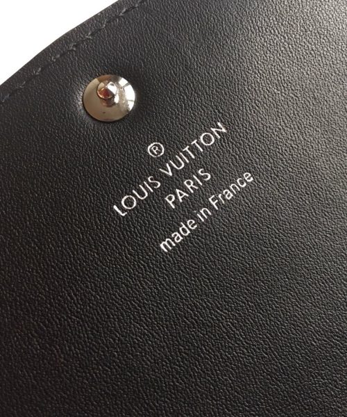 1:1 Replica Louis Vuitton Iris Compact Wallet Mahina Black For Women, Women's Wallet 4.7in/12cm LV M62540