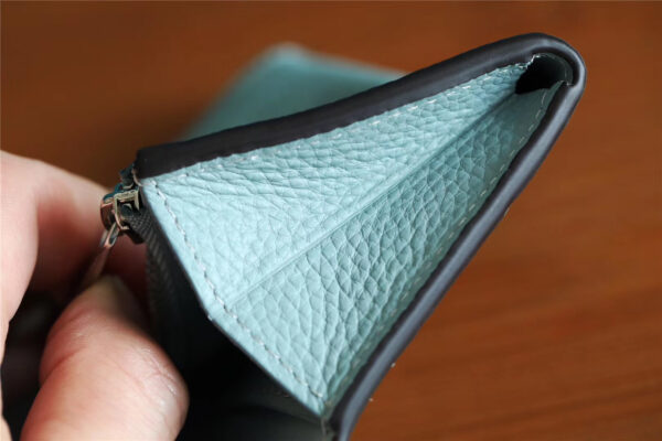 Louis Vuitton Iris Compact Wallet Mahina Light Blue For Women, Women's Wallets 4.2in/12cm LV