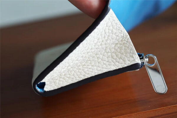 Louis Vuitton Iris Compact Wallet Mahina White For Women, Women's Wallets 4.2in/12cm LV