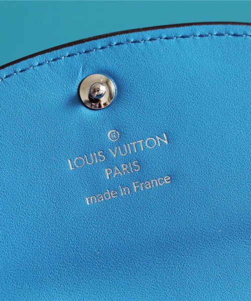 1:1 Replica Louis Vuitton Iris Compact Wallet Mahina White For Women, Women's Wallets 4.2in/12cm LV