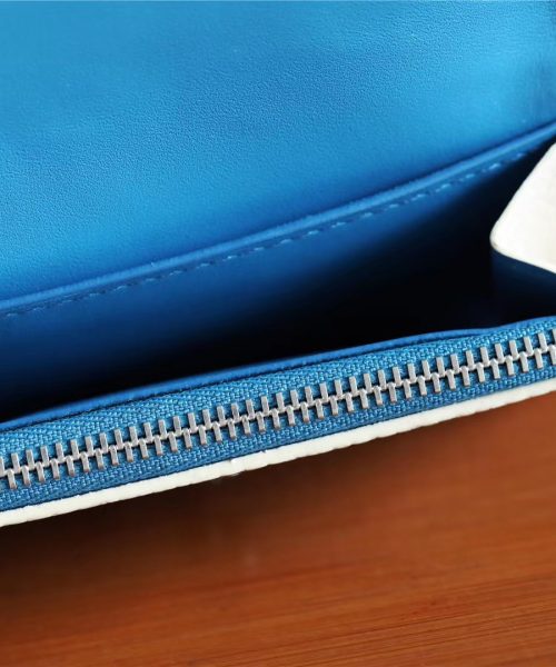 1:1 Replica Louis Vuitton Iris Compact Wallet Mahina White For Women, Women's Wallets 4.2in/12cm LV