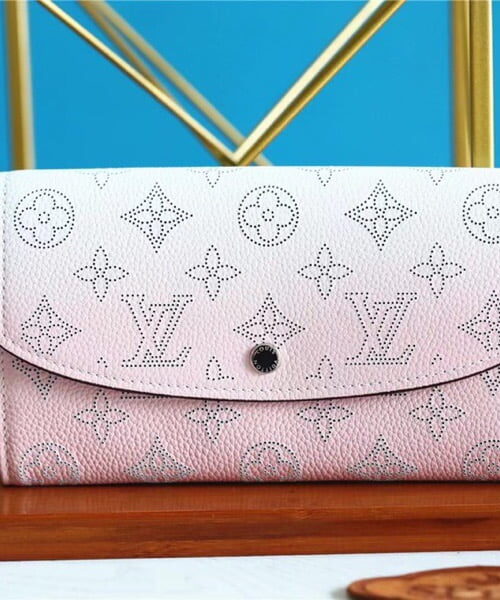 Louis Vuitton Iris Wallet Mahina Pink Gradient For Women, Women's Wallets 7.5in/19cm LV