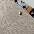 1:1 Replica Louis Vuitton Iris Wallet Monogram Canvas Greige For Women, Women's Wallet 19cm LV M60144