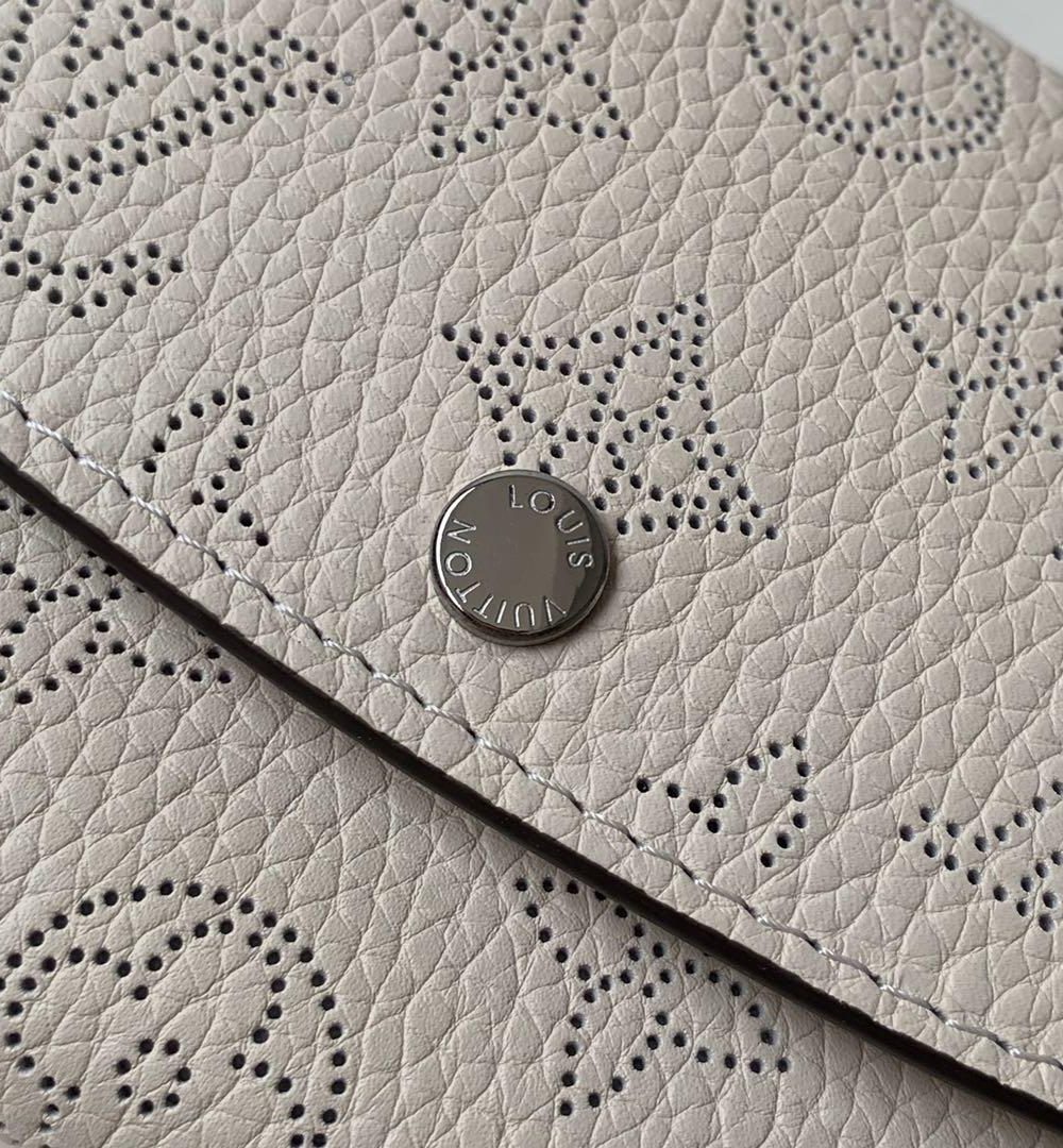 1:1 Replica Louis Vuitton Iris Wallet Monogram Canvas Greige For Women, Women's Wallet 19cm LV M60144