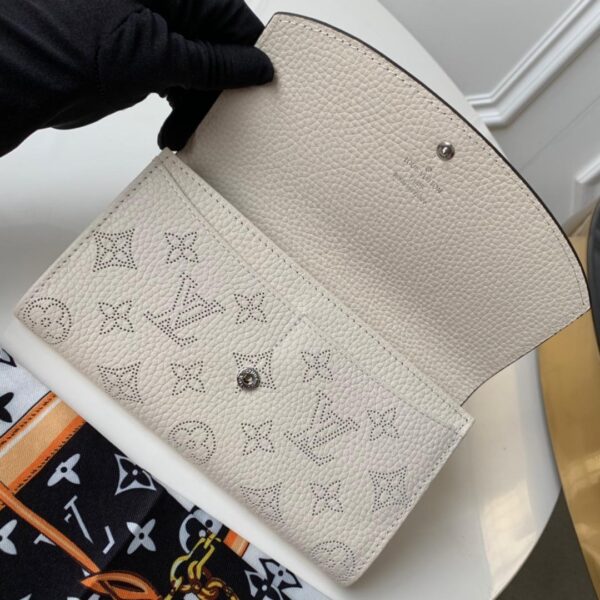 Louis Vuitton Iris Wallet Monogram Canvas Greige For Women, Women's Wallet 19cm LV M60144