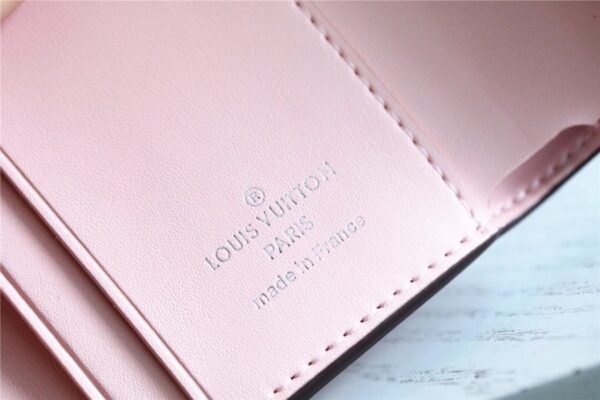 Louis Vuitton Iris XS Wallet Mahina Light Pink For Women, Women's Wallets 3.9in/9.8cm LV