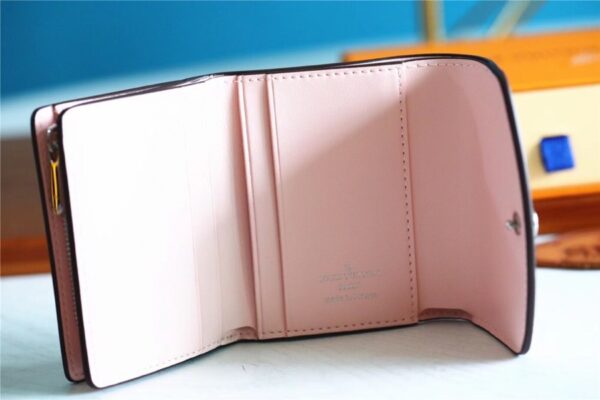 Louis Vuitton Iris XS Wallet Mahina Light Pink For Women, Women's Wallets 3.9in/9.8cm LV