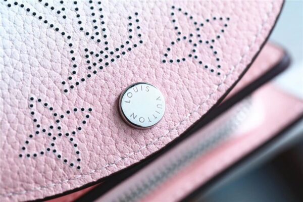 Louis Vuitton Iris XS Wallet Mahina Light Pink For Women, Women's Wallets 3.9in/9.8cm LV