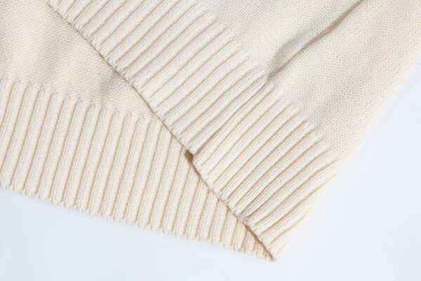 Louis Vuitton Jacquard Duck Crewneck Sweatshirt Cream For Men