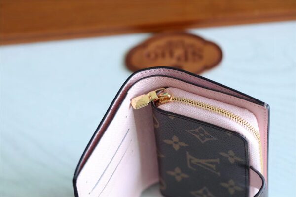 Louis Vuitton Juliette Wallet Monogram Canvas Rose Ballerine Pink For Women, Women's Wallets 5.1in/13cm LV M80973