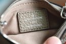 1:1 Replica Louis Vuitton Key Pouch Mahina Grey For Women, Women's Wallets 5.1in/13cm LV