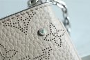 1:1 Replica Louis Vuitton Key Pouch Mahina Grey For Women, Women's Wallets 5.1in/13cm LV
