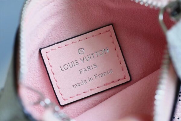Louis Vuitton Key Pouch Mahina Magnolia Pink For Women, Women's Wallets 5.1in/13cm LV M69508