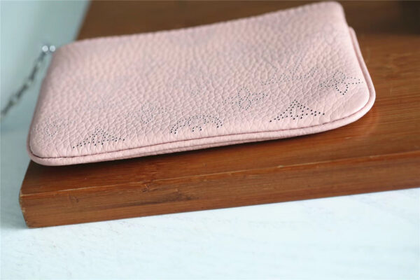 Louis Vuitton Key Pouch Mahina Magnolia Pink For Women, Women's Wallets 5.1in/13cm LV M69508