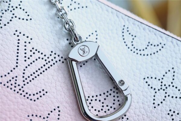 Louis Vuitton Key Pouch Mahina Magnolia Pink For Women, Women's Wallets 5.1in/13cm LV M69508