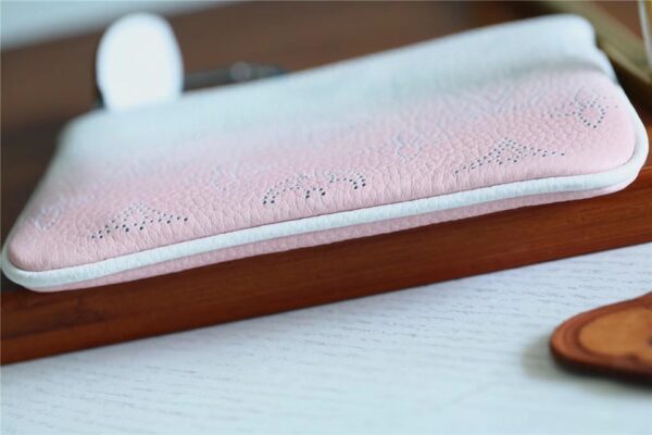 Louis Vuitton Key Pouch Mahina Magnolia Pink For Women, Women's Wallets 5.1in/13cm LV M69508
