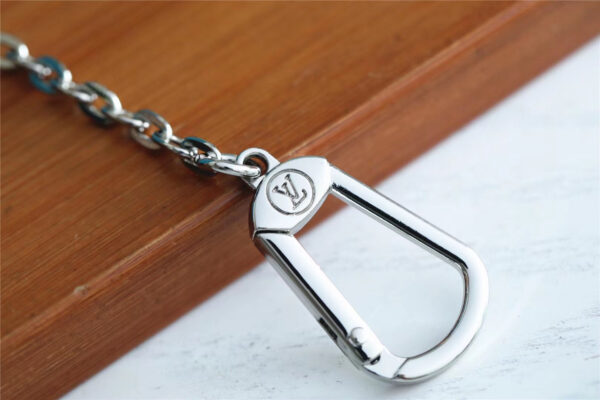 Louis Vuitton Key Pouch Mahina White For Women, Women's Wallets 5.1in/13cm LV