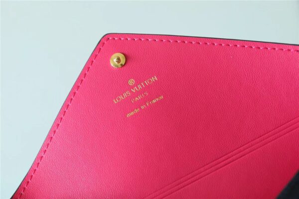 Louis Vuitton Kirigami Pochette Monogram Canvas Sunrise Pastel / Midnight Fuchsia / Sunset Khaki For Women, Women's Wallets 6.1in/15.5cm LV M81271
