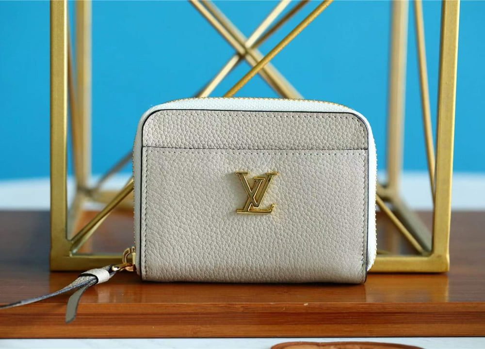 1:1 Replica Louis Vuitton Lockme Zippy Coin Purse For Women, Women's Wallets 4.3in/11cm LV
