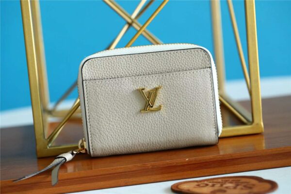 Louis Vuitton Lockme Zippy Coin Purse For Women, Women's Wallets 4.3in/11cm LV