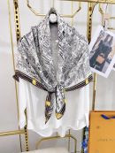 Louis Vuitton Louis in a Comic Shawl White 117cm/46in