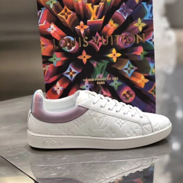 Louis Vuitton Luxembourg Sneaker Monogram Canvas White For Women LV