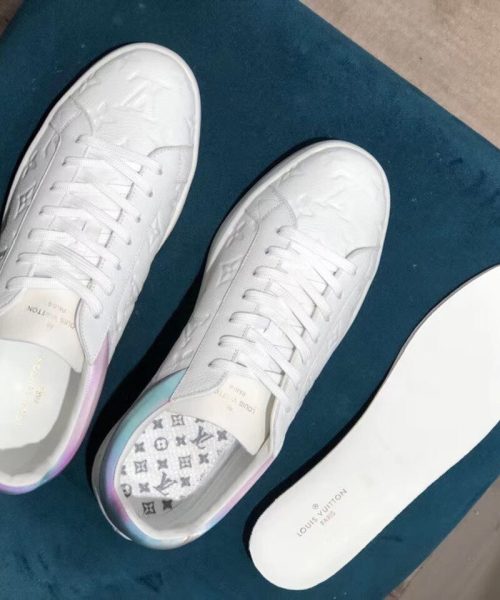 Louis Vuitton Luxembourg Sneaker Monogram Canvas White For Women LV