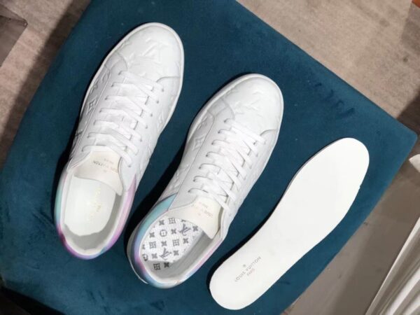 Louis Vuitton Luxembourg Sneaker Monogram Canvas White For Women LV