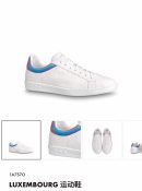 Louis Vuitton Luxembourg Sneaker Monogram Canvas White For Women LV